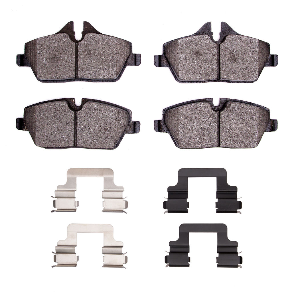 Dynamic Friction 4000-1308-01 - HybriDynamic Brake Pads Hardware Kit