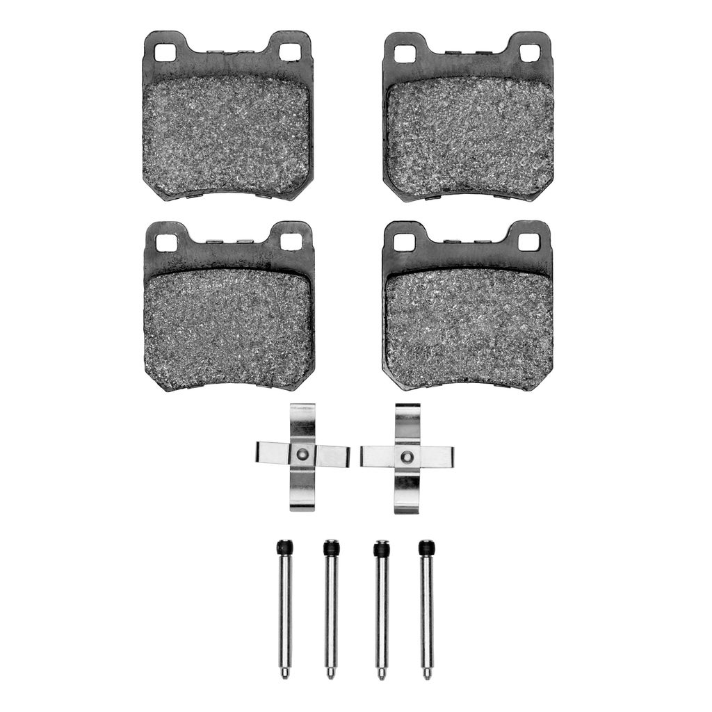 Dynamic Friction 4000-0709-01 - HybriDynamic Brake Pads Hardware Kit