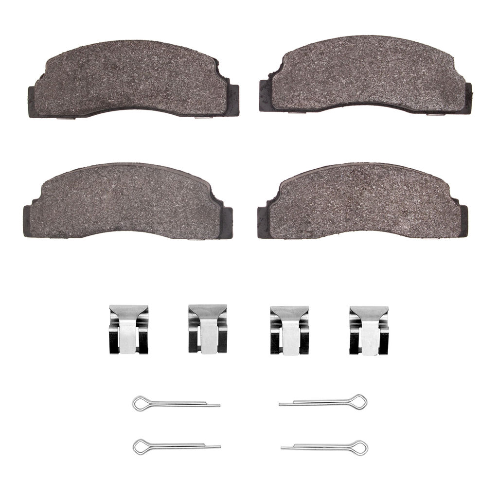 Dynamic Friction 4000-0133-01 - HybriDynamic Brake Pads Hardware Kit