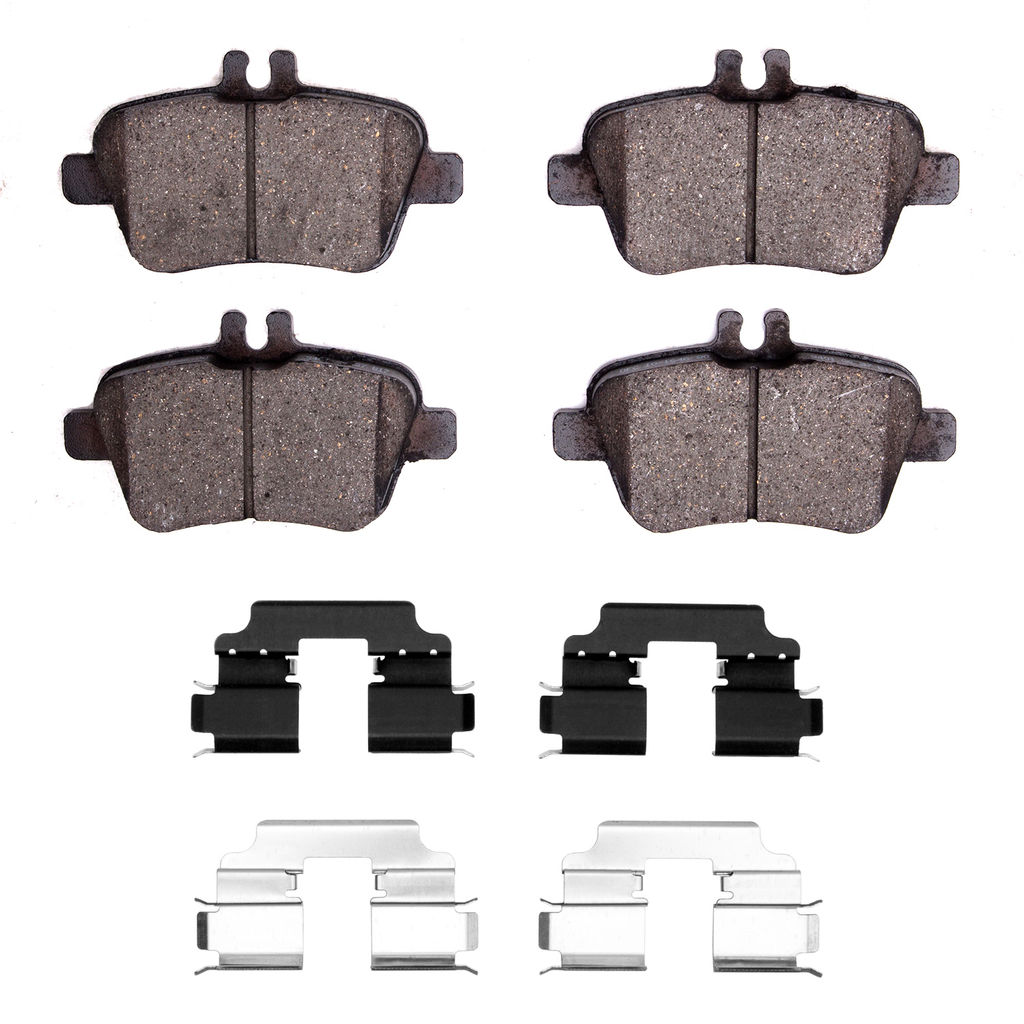 Dynamic Friction 4000-1646-01 - HybriDynamic Brake Pads Hardware Kit