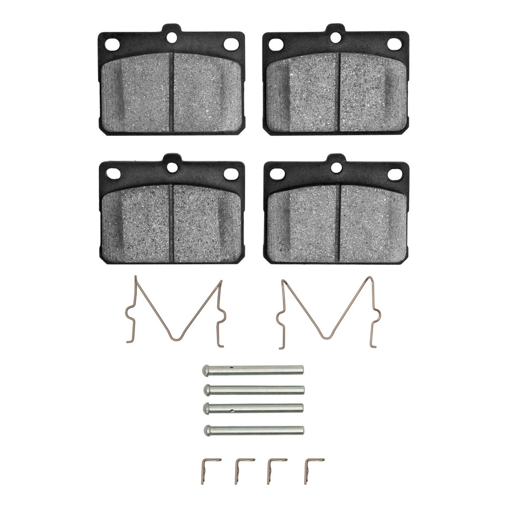 Dynamic Friction 4000-0101-03 - HybriDynamic Brake Pads Hardware Kit