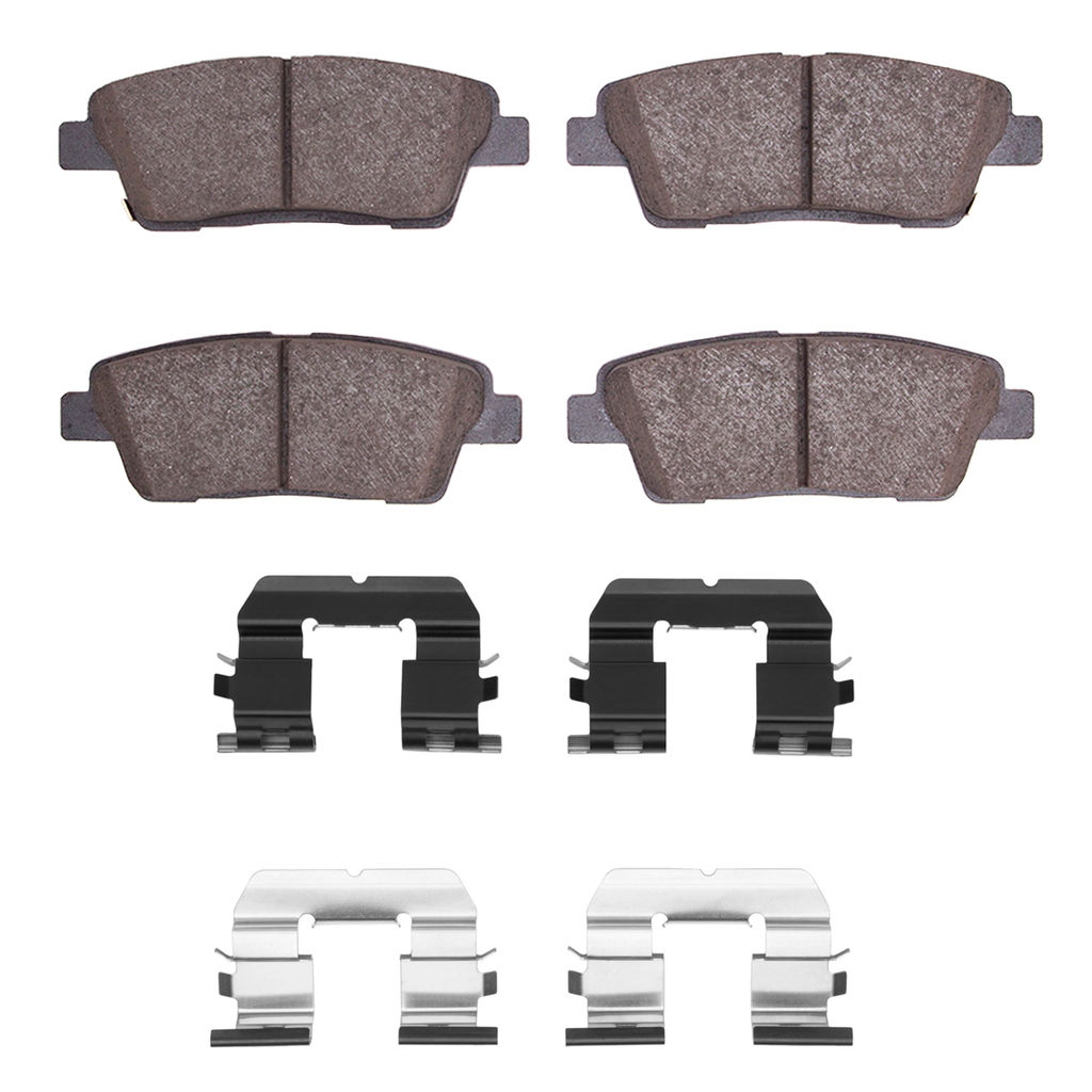 Dynamic Friction 4000-1551-01 - HybriDynamic Brake Pads Hardware Kit