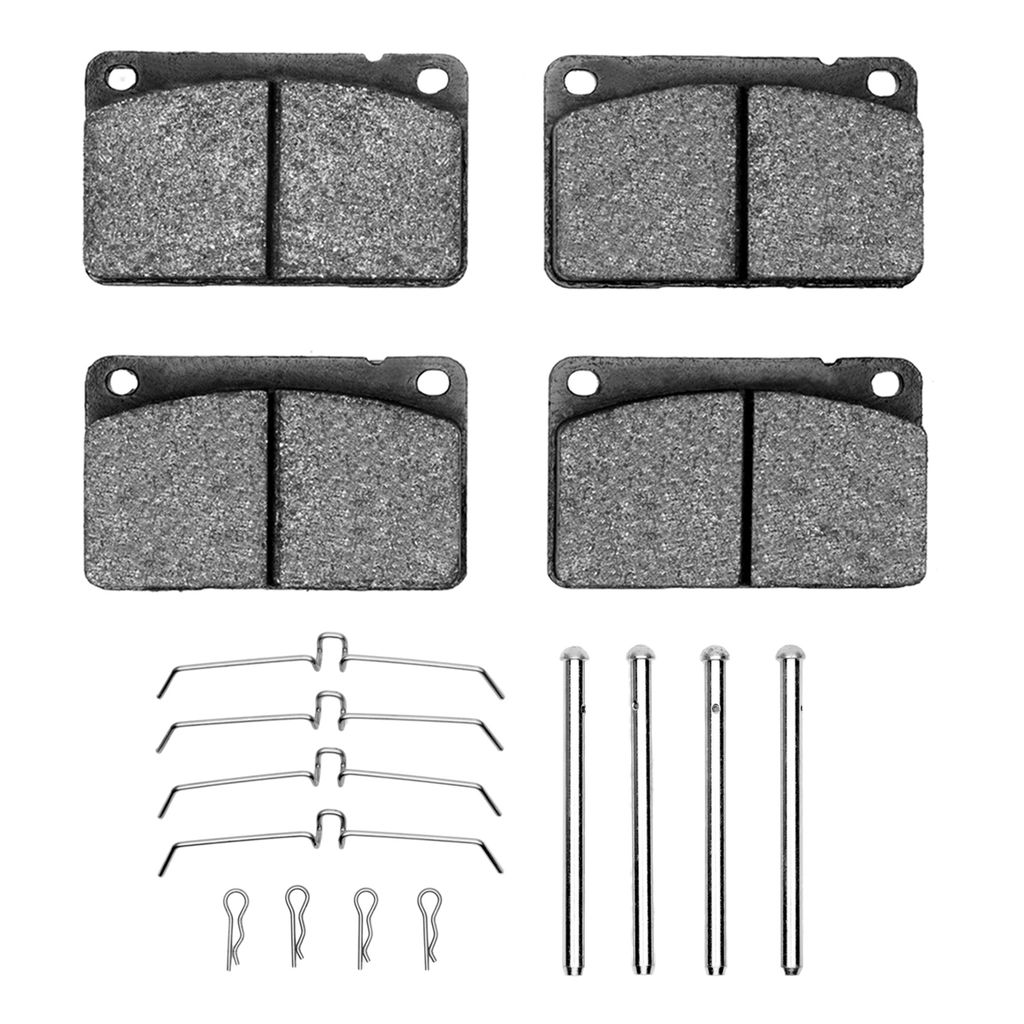 Dynamic Friction 4000-0043-01 - HybriDynamic Brake Pads Hardware Kit