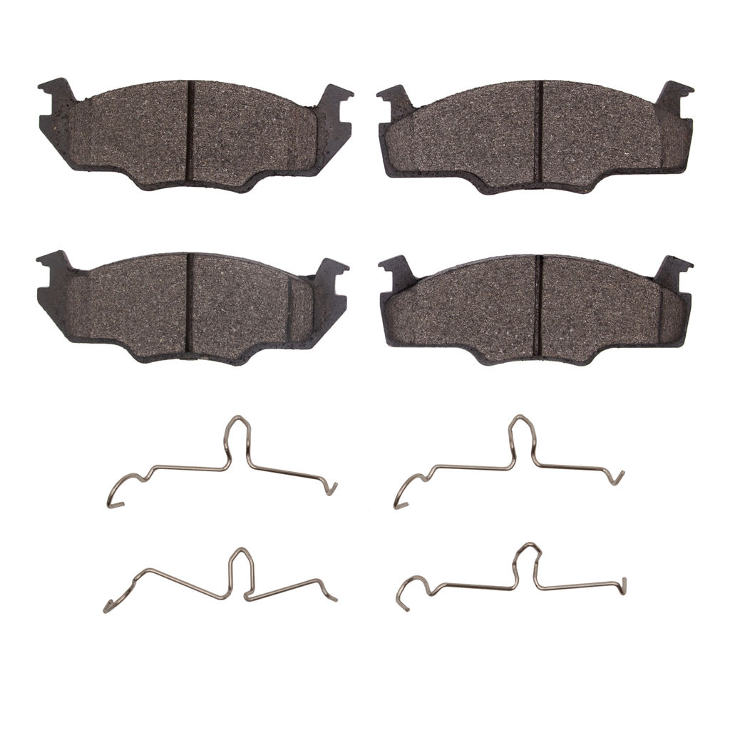 Dynamic Friction 4000-0158-01 - HybriDynamic Brake Pads Hardware Kit
