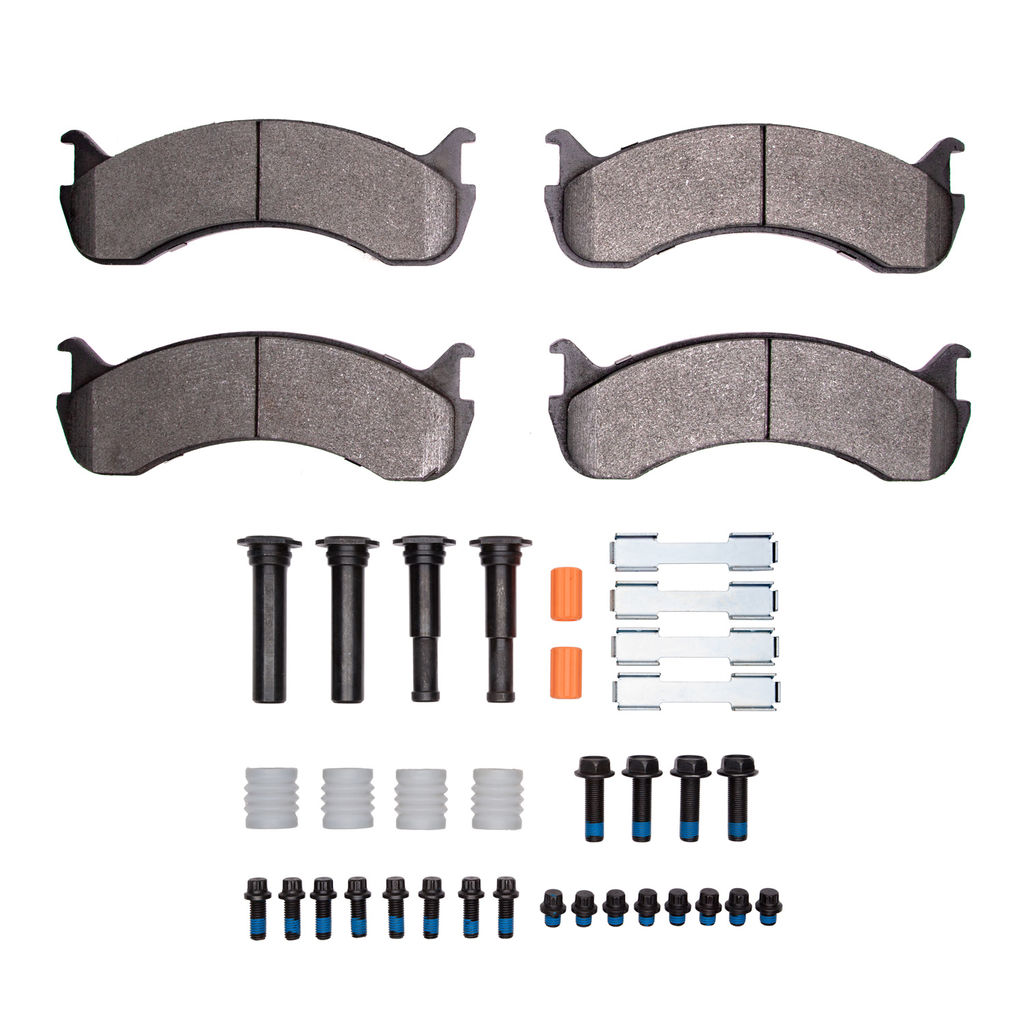 Dynamic Friction 4000-0786-01 - HybriDynamic Brake Pads Hardware Kit
