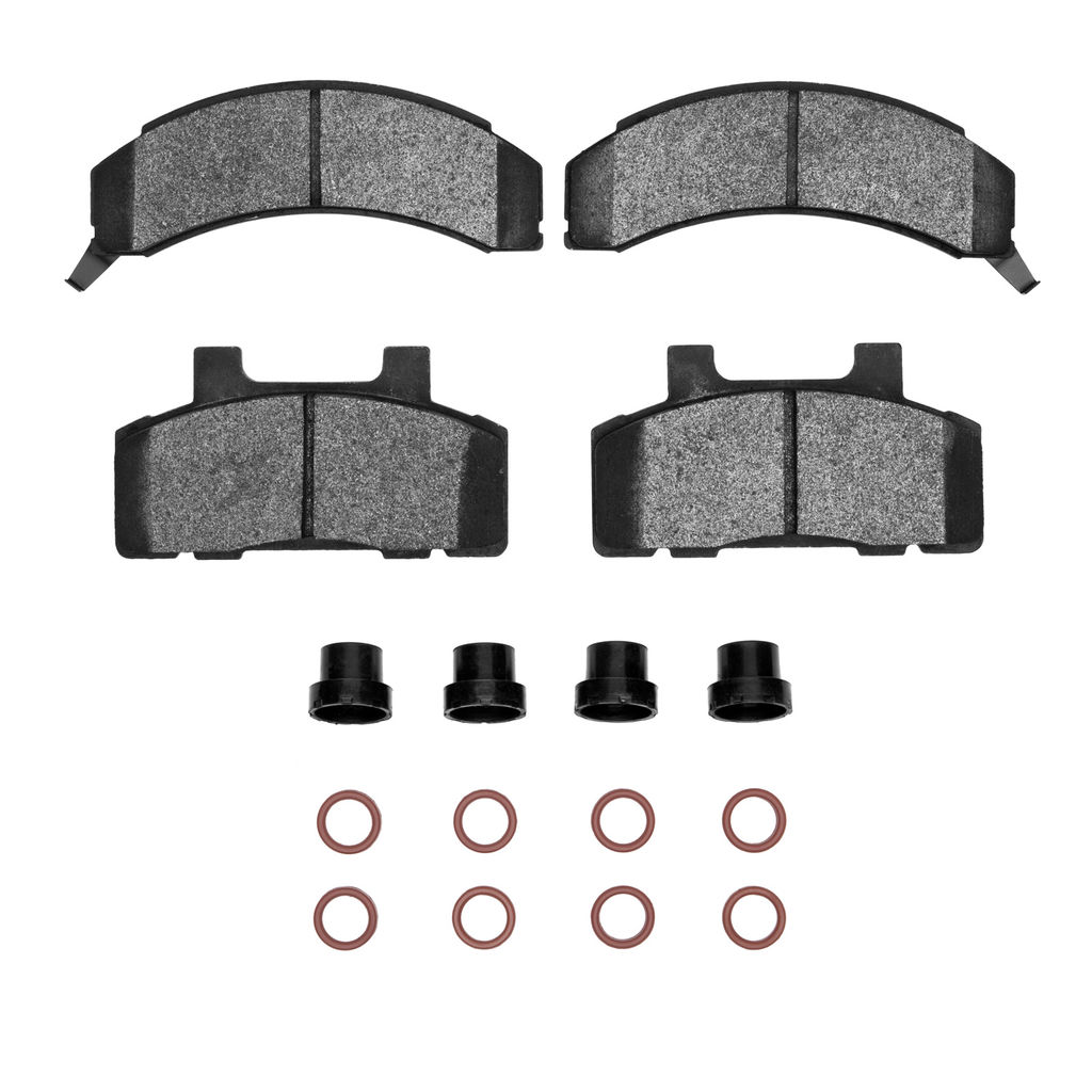 Dynamic Friction 4000-0215-02 - HybriDynamic Brake Pads Hardware Kit