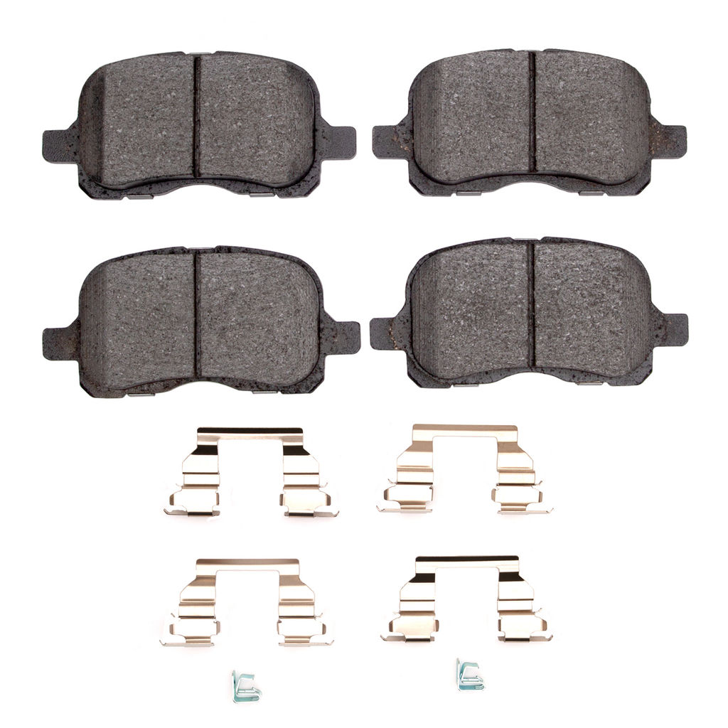 Dynamic Friction 4000-0741-01 - HybriDynamic Brake Pads Hardware Kit