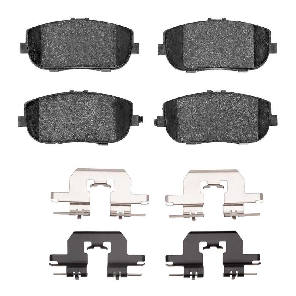 Dynamic Friction 4000-1180-01 - HybriDynamic Brake Pads Hardware Kit