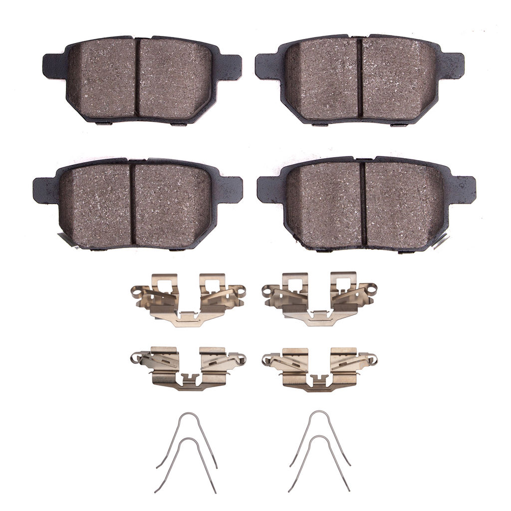 Dynamic Friction 4000-1423-01 - HybriDynamic Brake Pads Hardware Kit