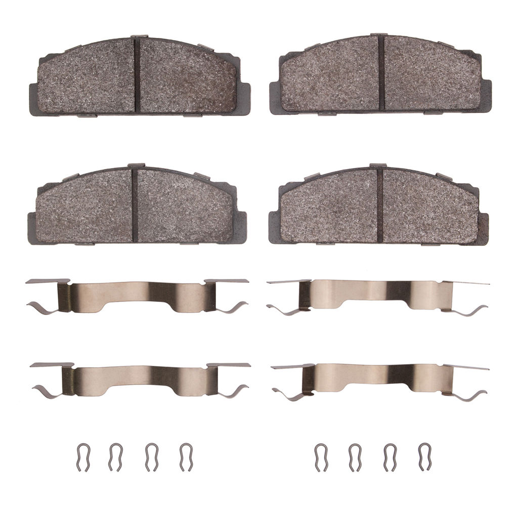Dynamic Friction 4000-0071-01 - HybriDynamic Brake Pads Hardware Kit
