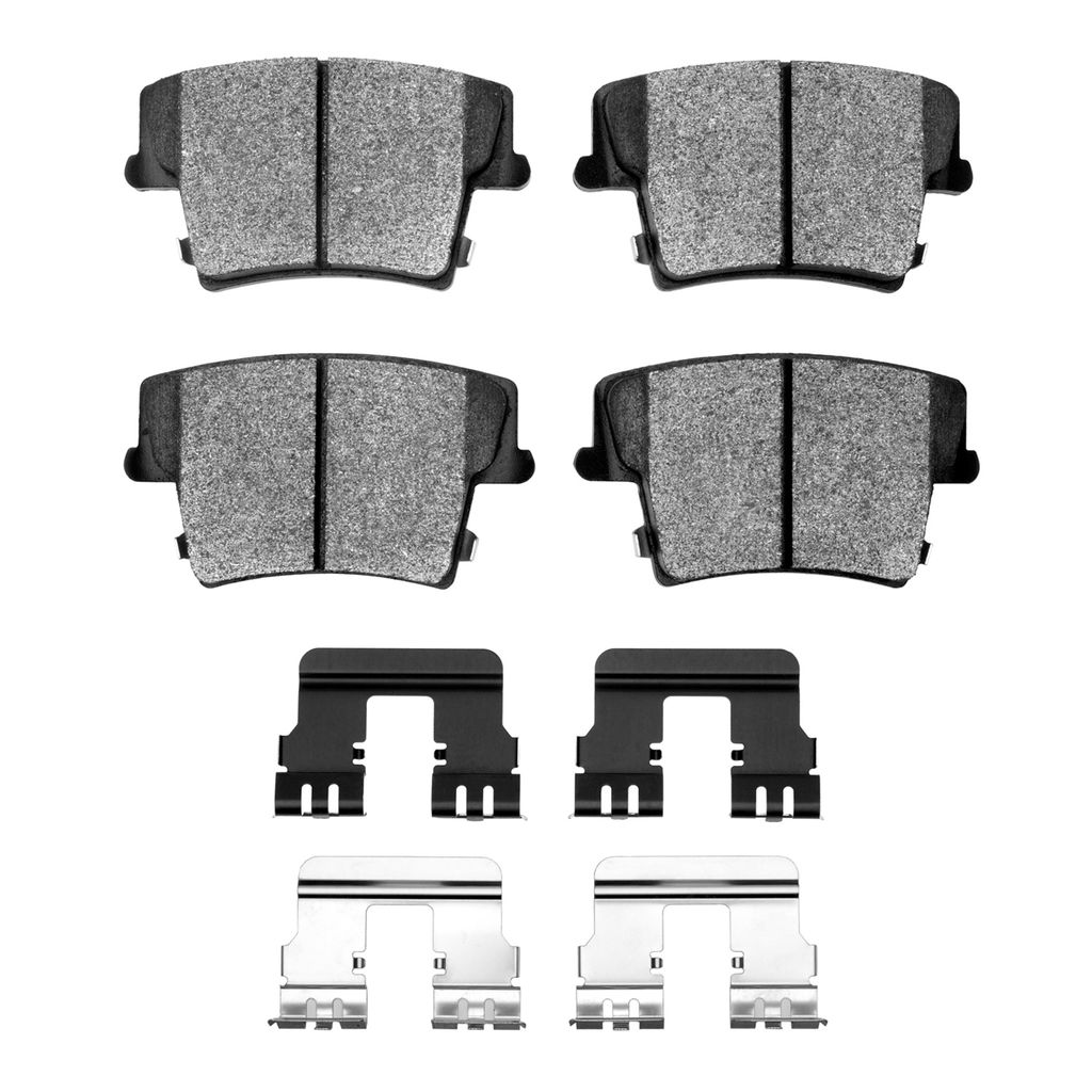 Dynamic Friction 4000-1057-01 - HybriDynamic Brake Pads Hardware Kit