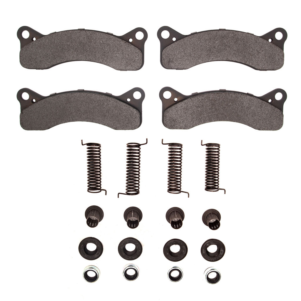 Dynamic Friction 4000-0020-02 - HybriDynamic Brake Pads Hardware Kit