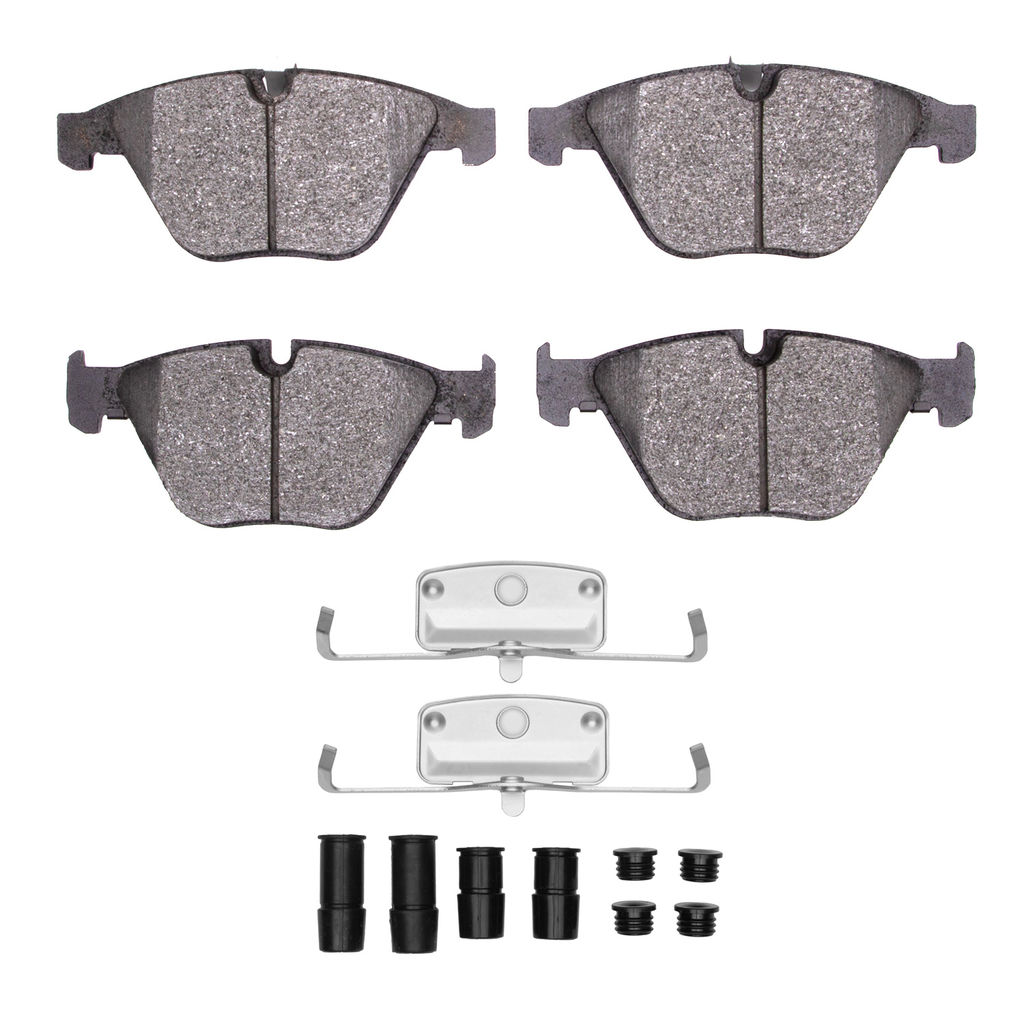 Dynamic Friction 4000-0918-11 - HybriDynamic Brake Pads Hardware Kit