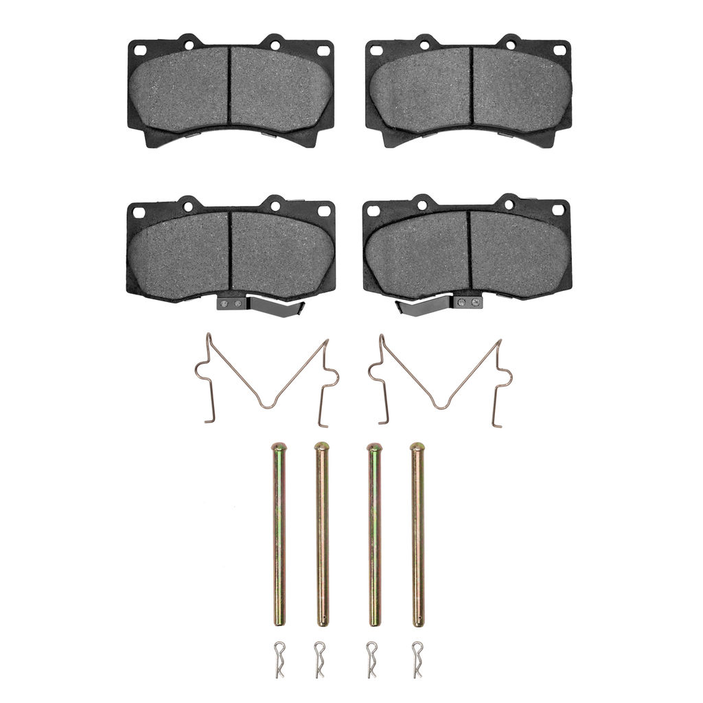 Dynamic Friction 4000-1119-01 - HybriDynamic Brake Pads Hardware Kit