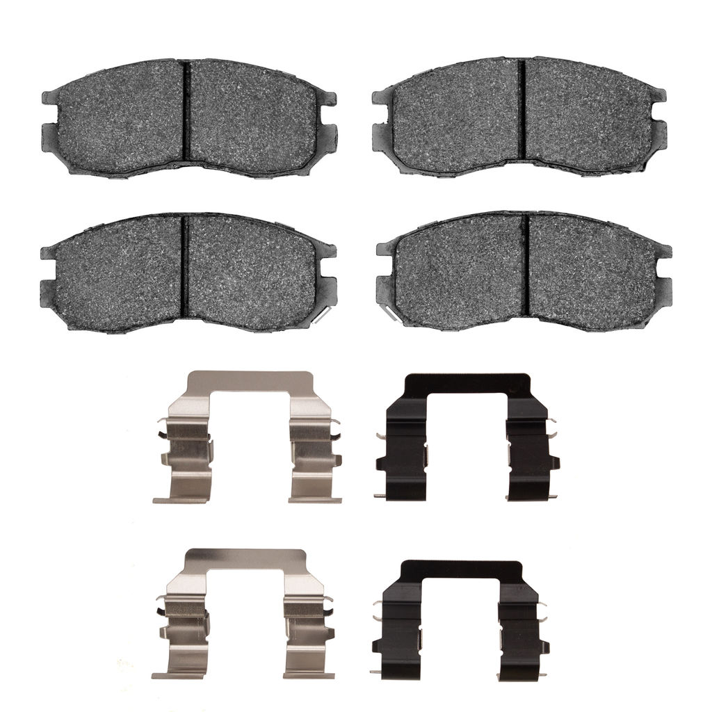 Dynamic Friction 4000-0484-01 - HybriDynamic Brake Pads Hardware Kit