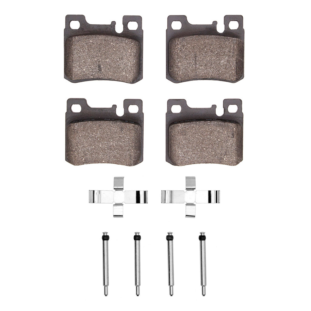 Dynamic Friction 4000-0620-01 - HybriDynamic Brake Pads Hardware Kit