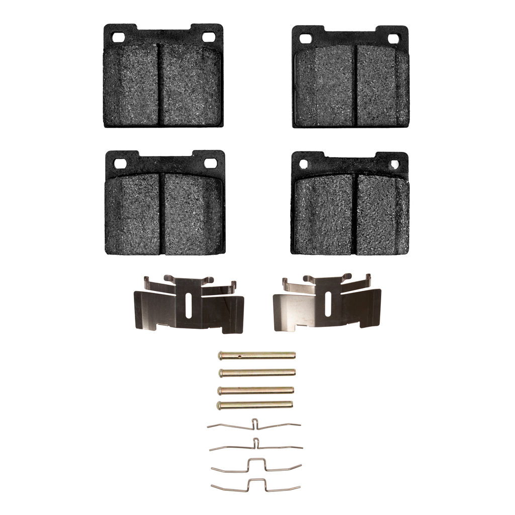 Dynamic Friction 4000-0044-03 - HybriDynamic Brake Pads Hardware Kit