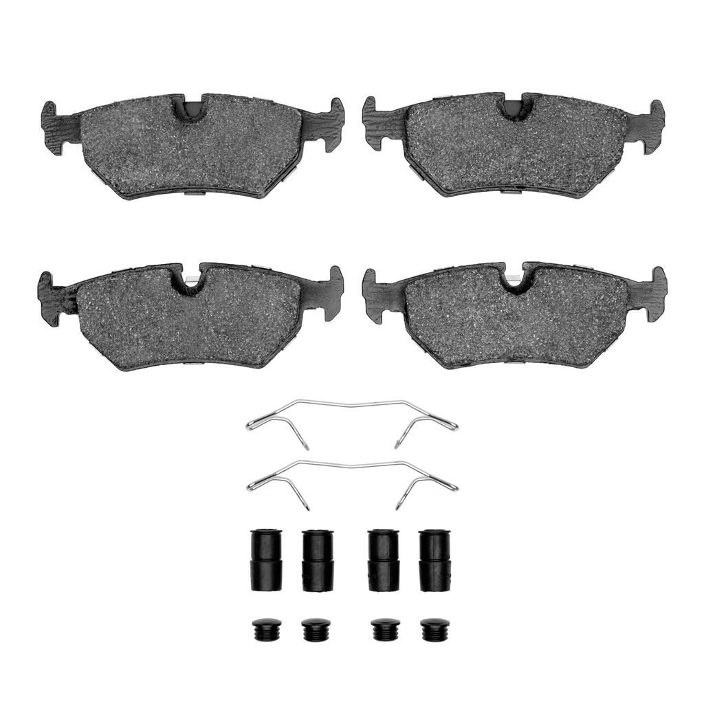 Dynamic Friction 4000-0517-01 - HybriDynamic Brake Pads Hardware Kit