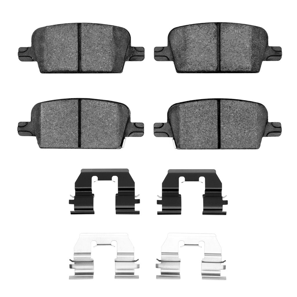 Dynamic Friction 4000-1921-01 - HybriDynamic Brake Pads Hardware Kit
