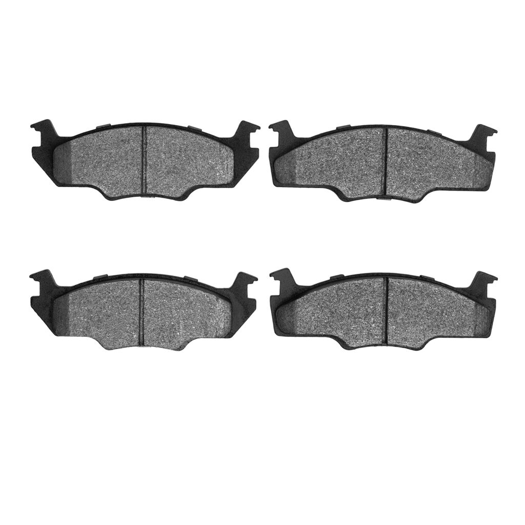 Dynamic Friction 4000-0206-00 - 4000 HybriDynamic Brake Pads