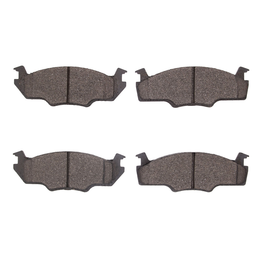 Dynamic Friction 4000-0158-00 - 4000 HybriDynamic Brake Pads