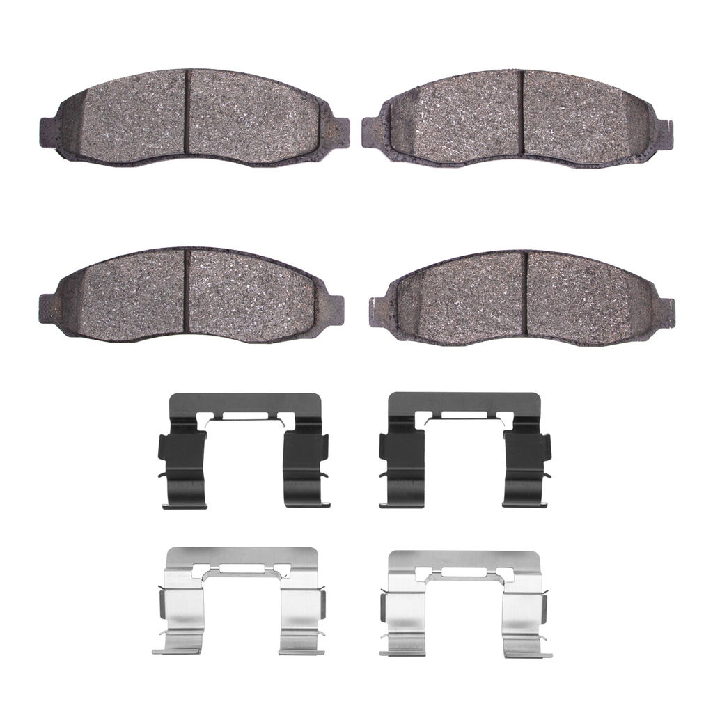 Dynamic Friction 4000-0962-01 - HybriDynamic Brake Pads Hardware Kit