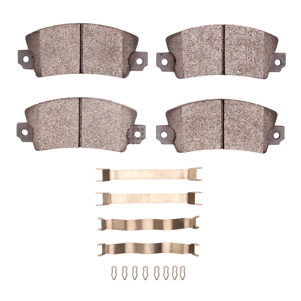 Dynamic Friction 4000-0097-02 - HybriDynamic Brake Pads Hardware Kit