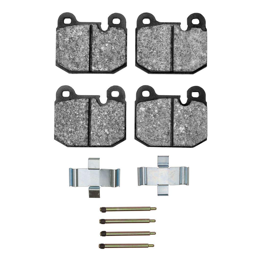 Dynamic Friction 4000-0174-01 - HybriDynamic Brake Pads Hardware Kit