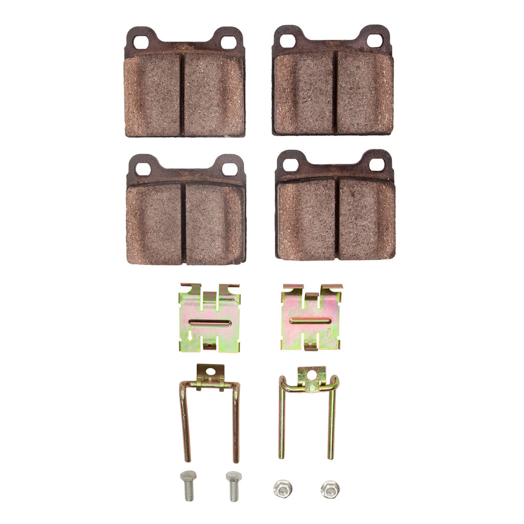 Dynamic Friction 4000-0096-02 - HybriDynamic Brake Pads Hardware Kit