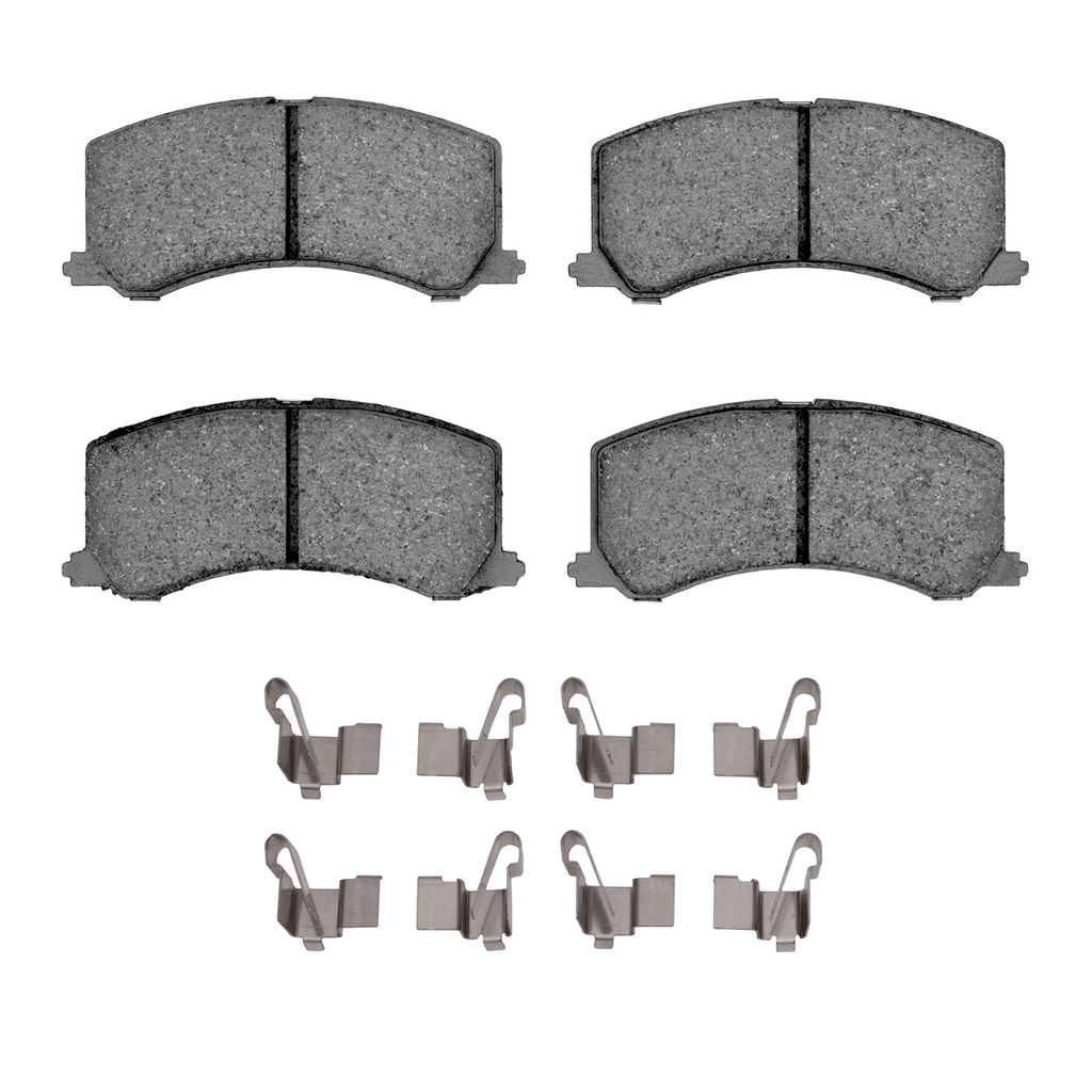 Dynamic Friction 4000-0677-01 - HybriDynamic Brake Pads Hardware Kit