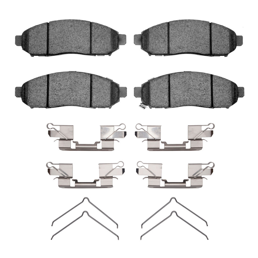 Dynamic Friction 4000-1094-01 - HybriDynamic Brake Pads Hardware Kit