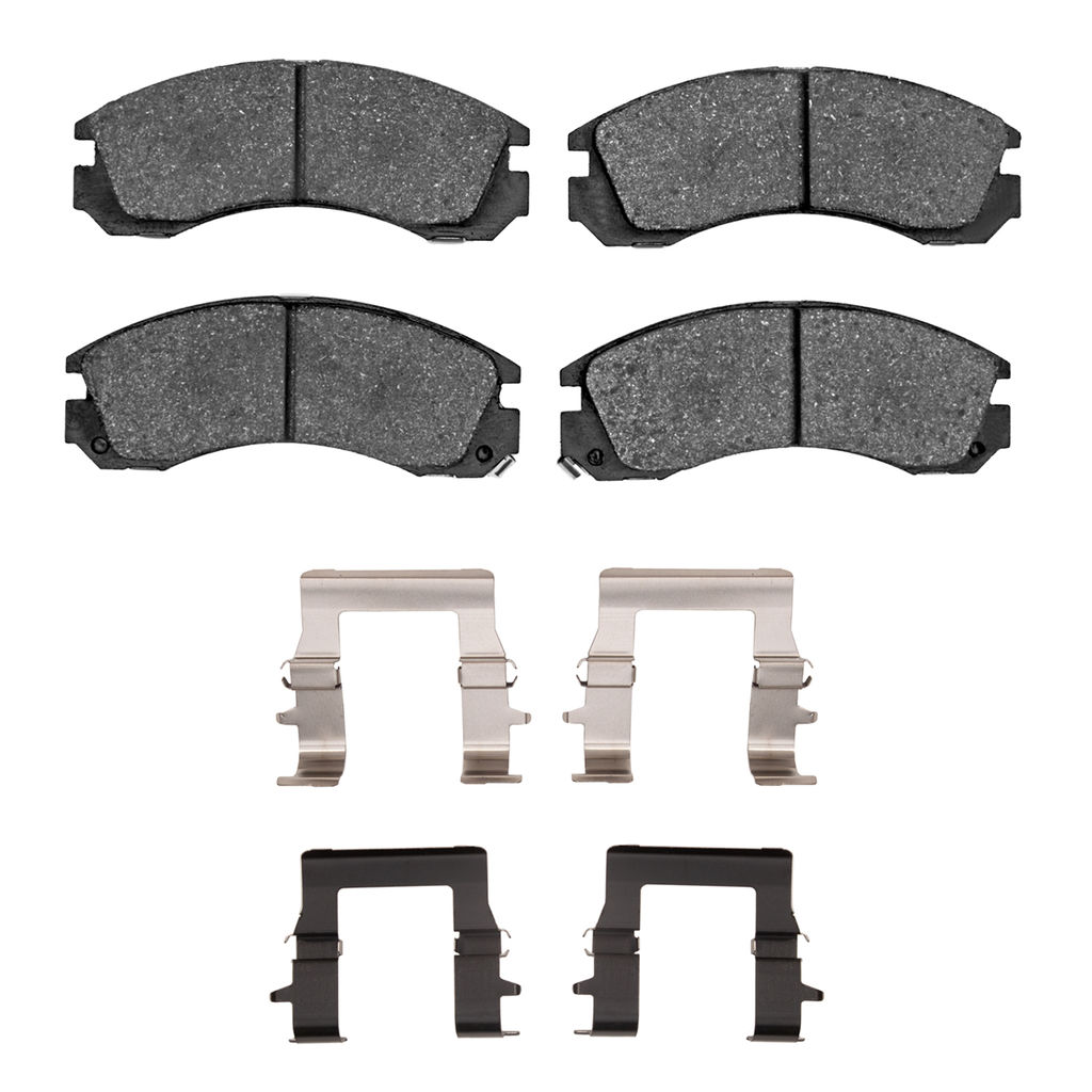 Dynamic Friction 4000-0530-02 - HybriDynamic Brake Pads Hardware Kit
