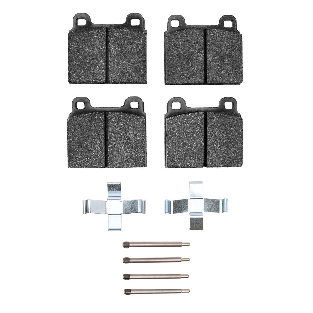 Dynamic Friction 4000-0045-01 - HybriDynamic Brake Pads Hardware Kit