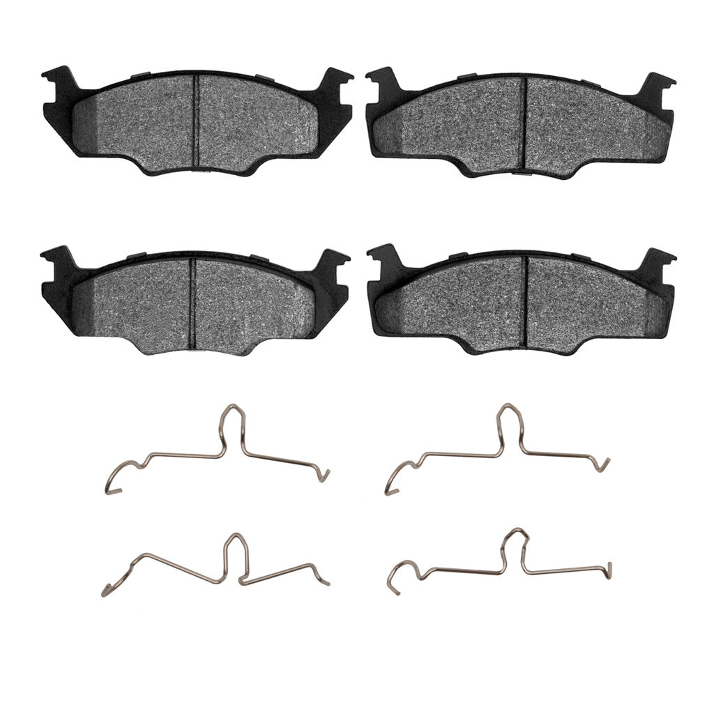Dynamic Friction 4000-0206-02 - HybriDynamic Brake Pads Hardware Kit