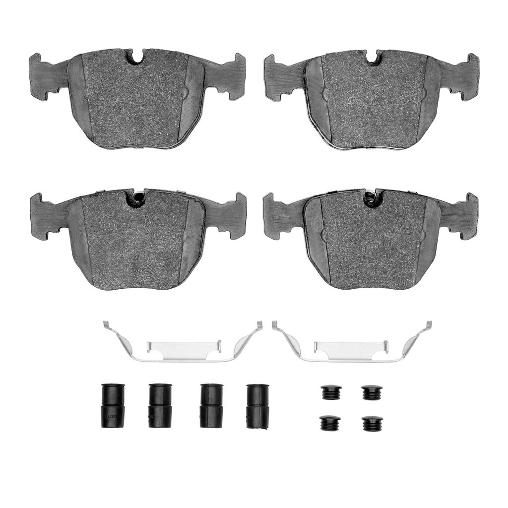 Dynamic Friction 4000-0681-01 - HybriDynamic Brake Pads Hardware Kit