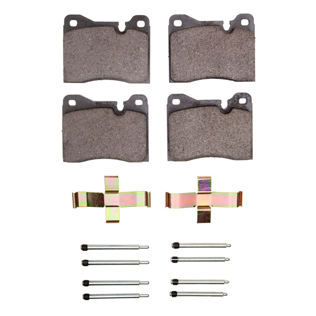 Dynamic Friction 4000-0082-02 - HybriDynamic Brake Pads Hardware Kit