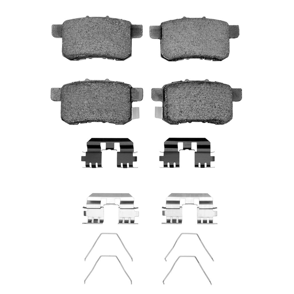 Dynamic Friction 4000-1451-01 - HybriDynamic Brake Pads Hardware Kit