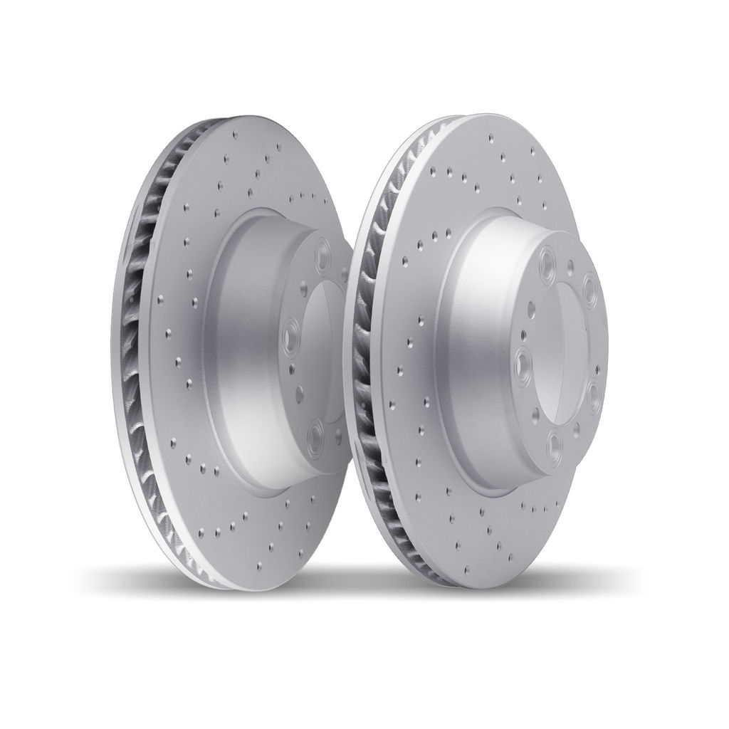Dynamic Friction 2002-03080 - Geoperformance Rotors-Drilled