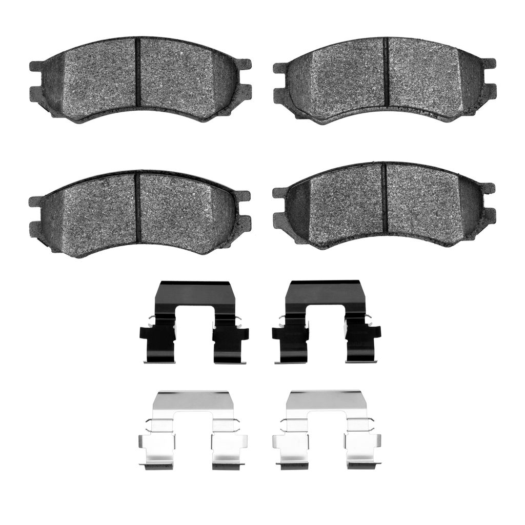 Dynamic Friction 4000-0507-01 - HybriDynamic Brake Pads Hardware Kit