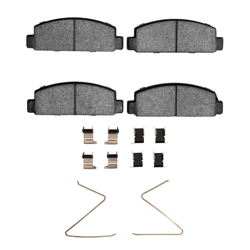 Dynamic Friction 4000-0131-01 - HybriDynamic Brake Pads Hardware Kit