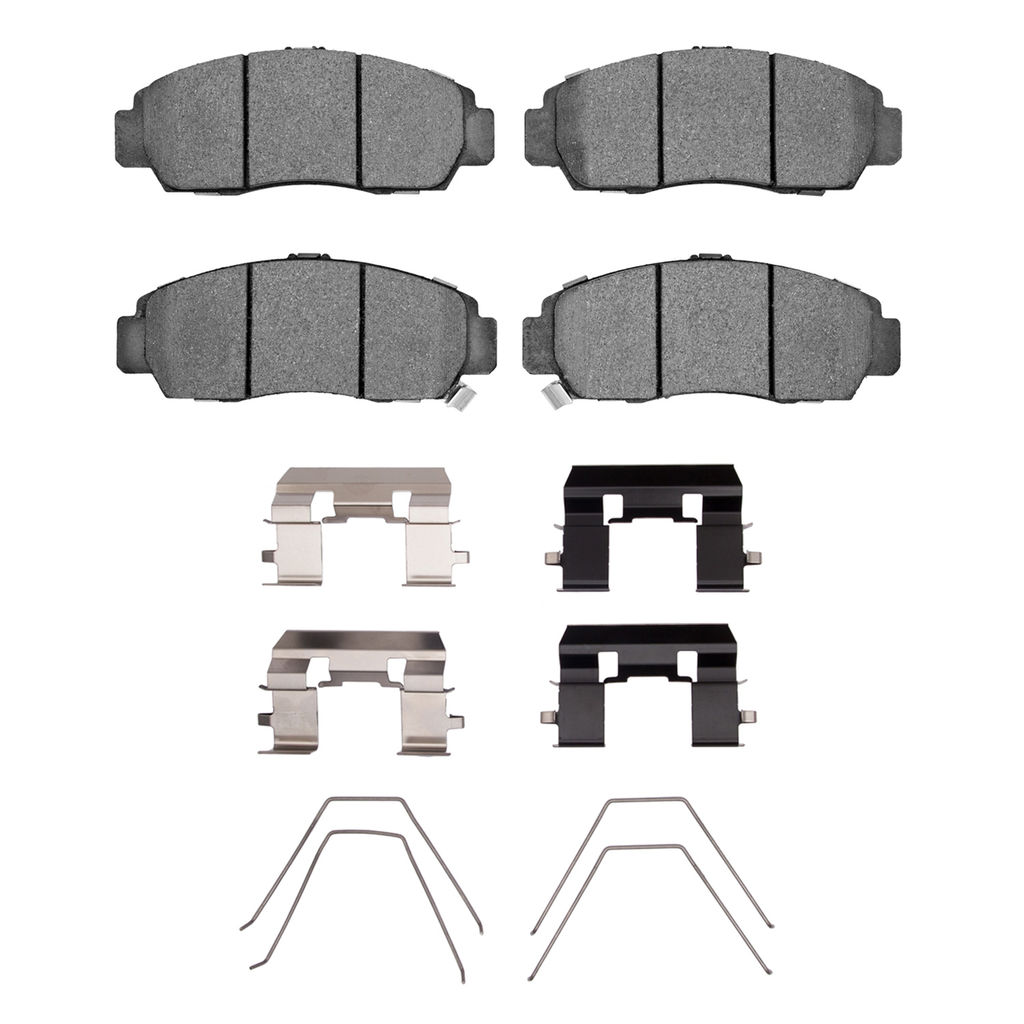 Dynamic Friction 4000-1506-01 - HybriDynamic Brake Pads Hardware Kit