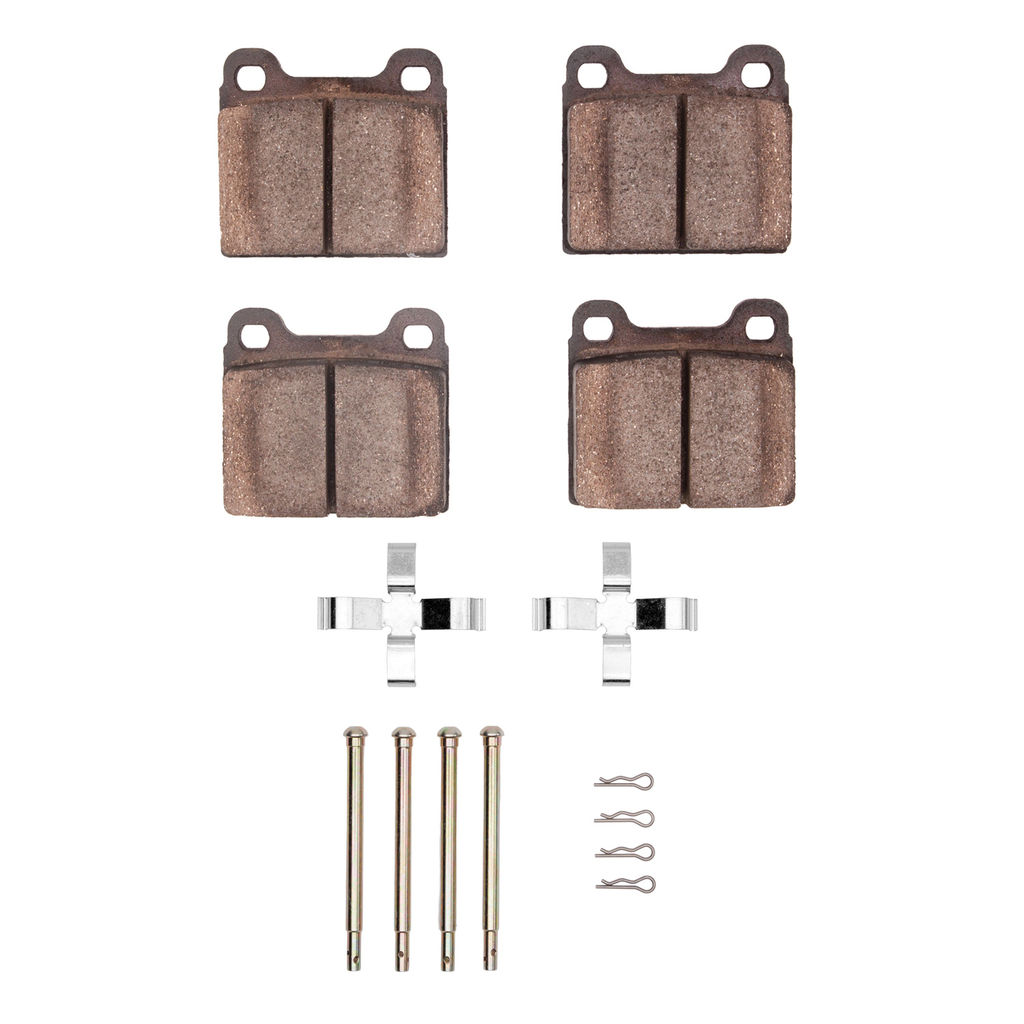 Dynamic Friction 4000-0096-03 - HybriDynamic Brake Pads Hardware Kit