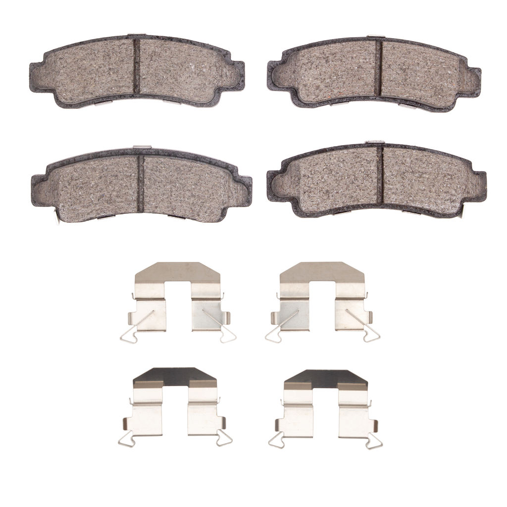 Dynamic Friction 4000-0511-01 - HybriDynamic Brake Pads Hardware Kit