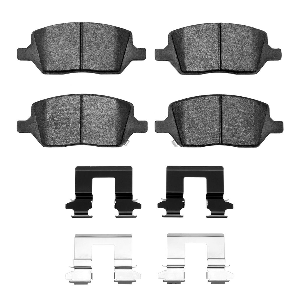 Dynamic Friction 4000-1093-01 - HybriDynamic Brake Pads Hardware Kit