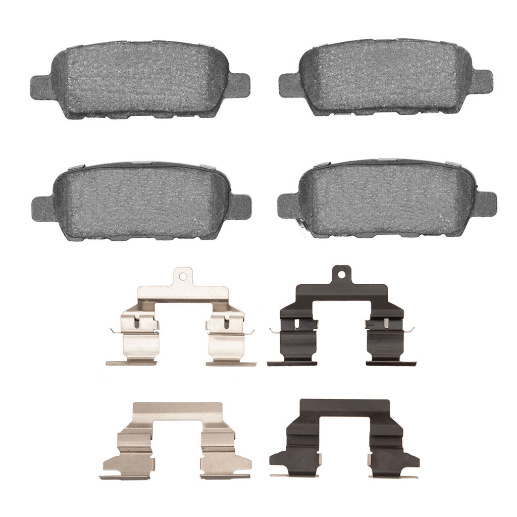 Dynamic Friction 4000-0905-02 - HybriDynamic Brake Pads Hardware Kit