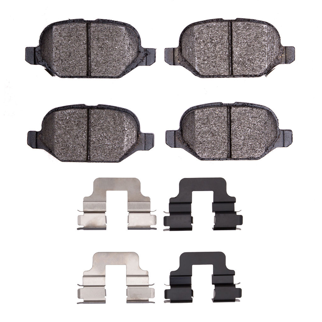 Dynamic Friction 4000-1569-01 - HybriDynamic Brake Pads Hardware Kit