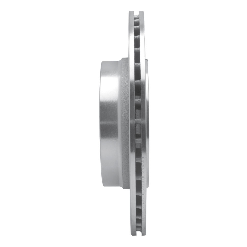 Dynamic Friction 631-31047L - Drilled and Slotted Silver Zinc