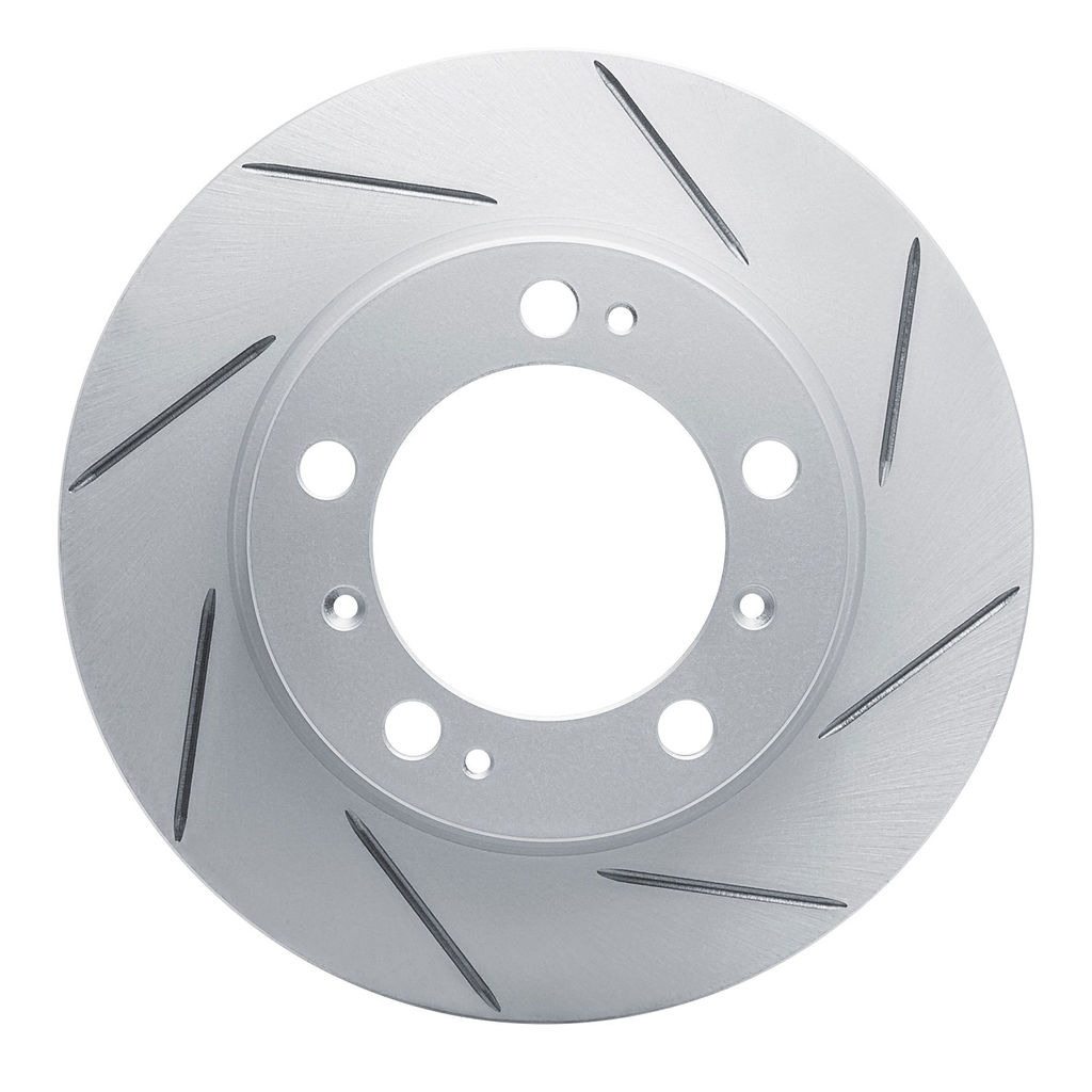Dynamic Friction 810-02029R - Slotted Coated Carbon Alloy Brake Rotor