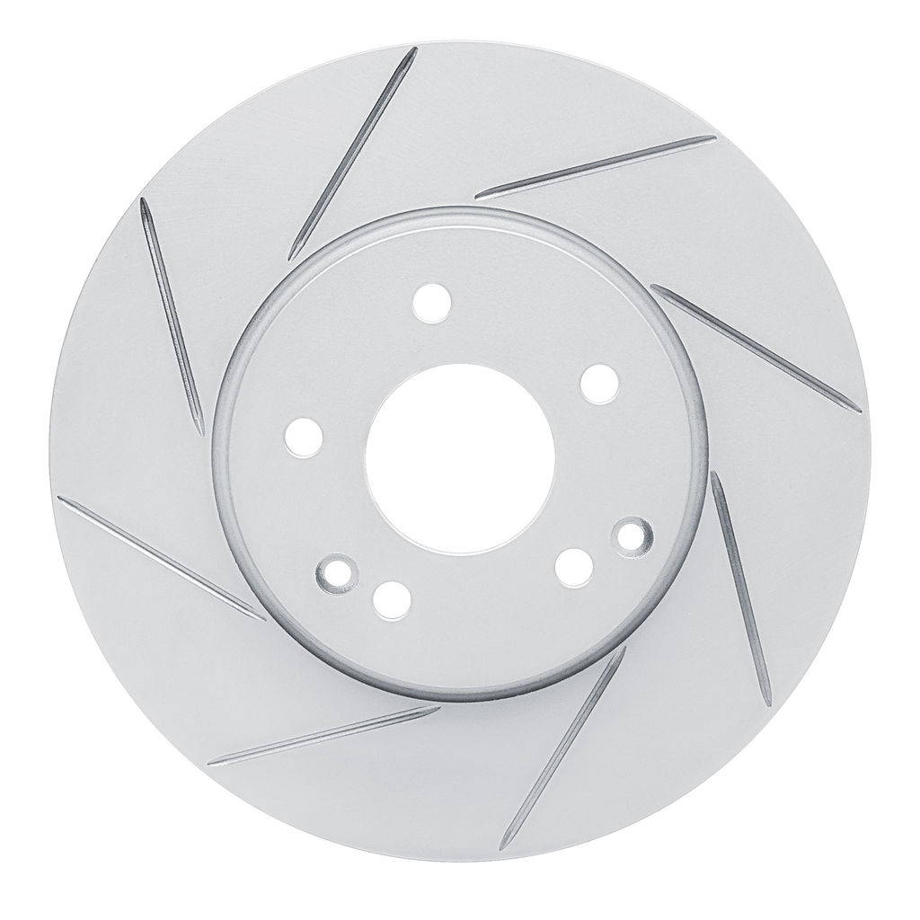 Dynamic Friction 810-63048L - Slotted Coated Carbon Alloy Brake Rotor