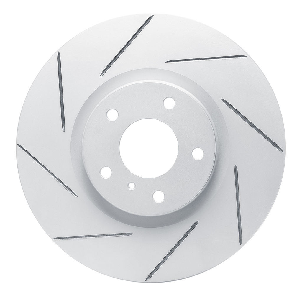 Dynamic Friction 810-67052L - Slotted Coated Carbon Alloy Brake Rotor